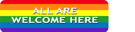 all are welcome here LGBTQ 1